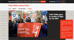 Desktop Screenshot of labourcolnevalley.co.uk